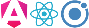 Angular, React e Ionic